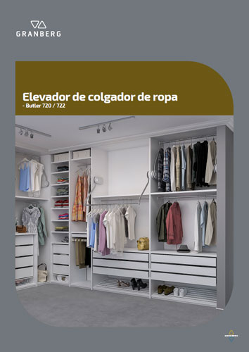 Elevador de colgador de ropa