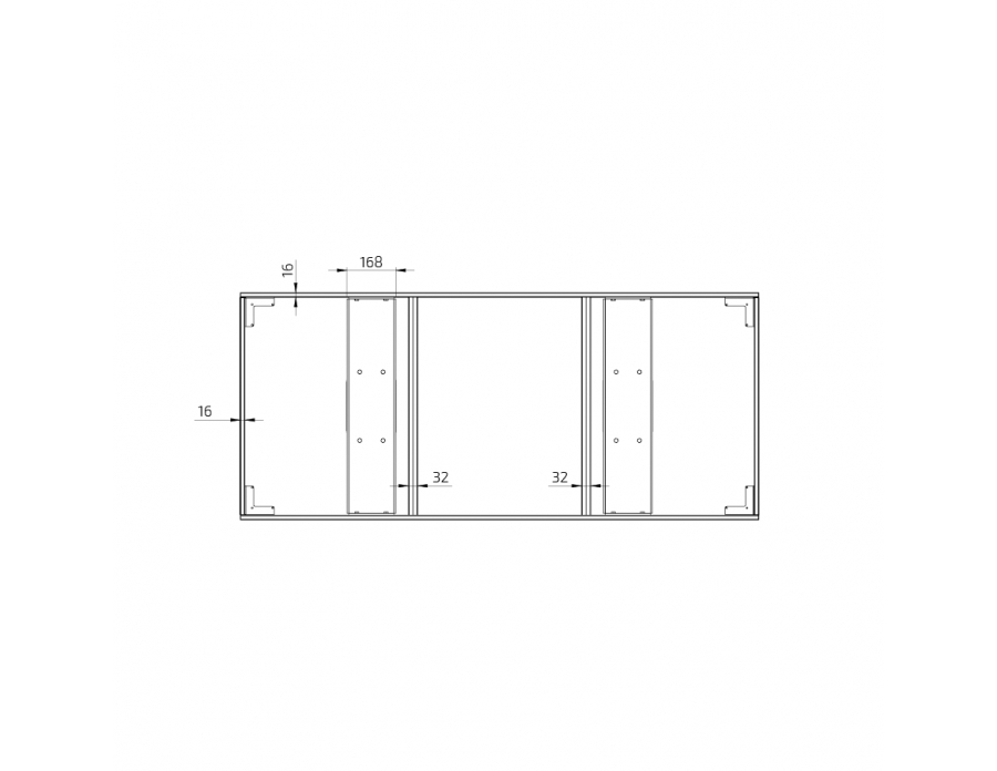 Dimensiones - CENTERLIFT 960HF, incl. frente, - Profundidad 118,0 cm